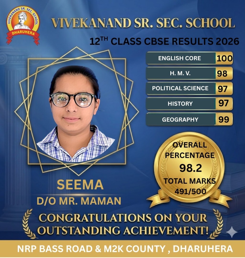CBSE Board Topper 98.2%