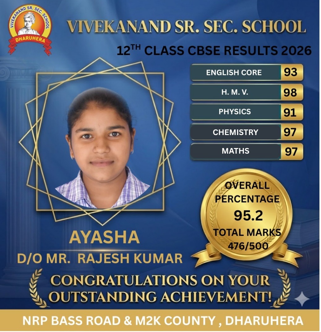 CBSE Board Topper 95.2%